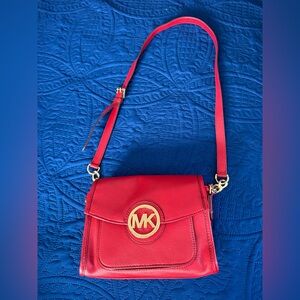 Michael Kors Bold Red Crossbody Bag